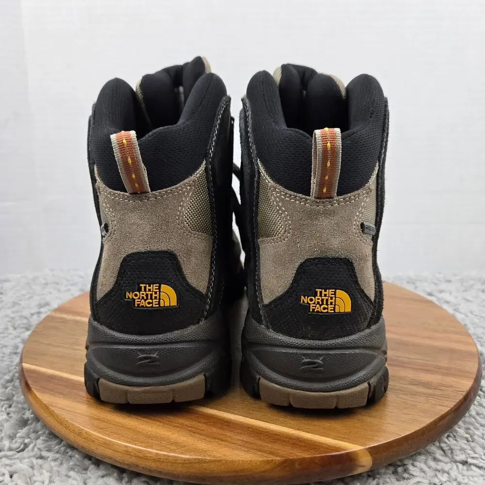 The North Face Dhaulagiri GTX TNF 68 Brown Black Leather Waterproof Hiking Boots